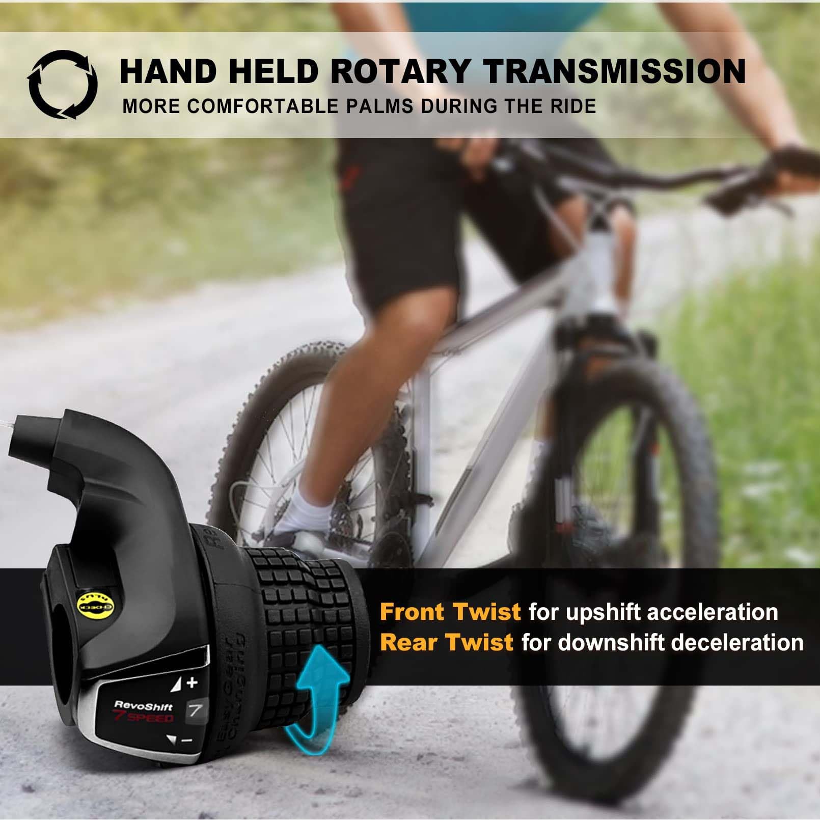 MTB ハンドル シフター グリップ ステム ブレーキレバー